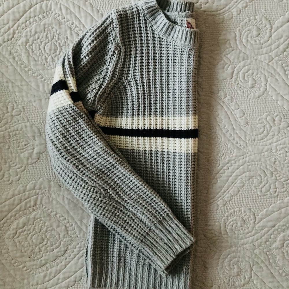 Chunky Knit Crew Neck Sweater